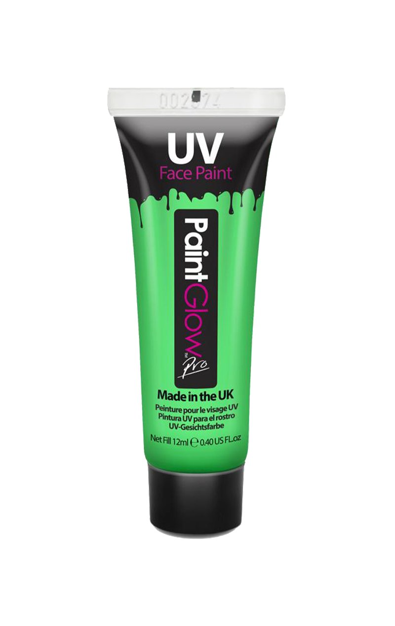 Green UV Face and Body Paint - Simply Fancy Dress