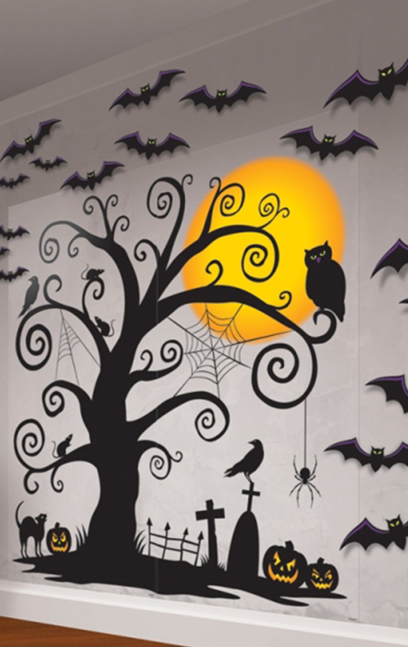 Halloween Wall Scene Kit - Simply Fancy Dress