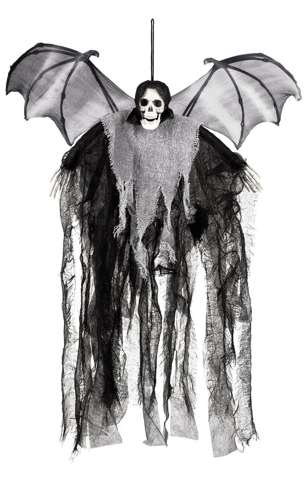 Hanging Skill Bat Reaper Halloween Decoration - Simply Fancy Dress