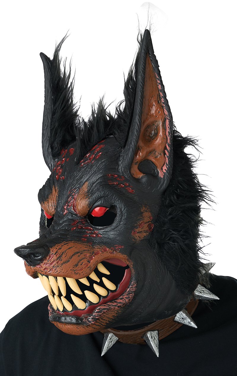 Hell Hound Ani-Motion Mask - Simply Fancy Dress