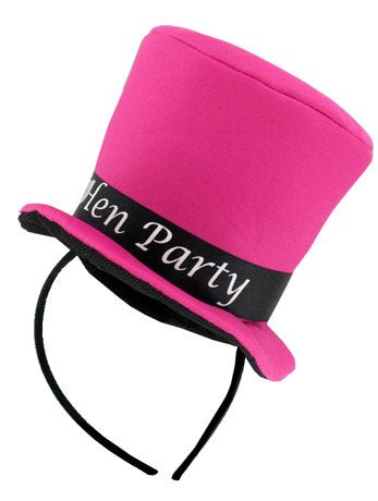 Hen Party Mini Top Hat - Simply Fancy Dress