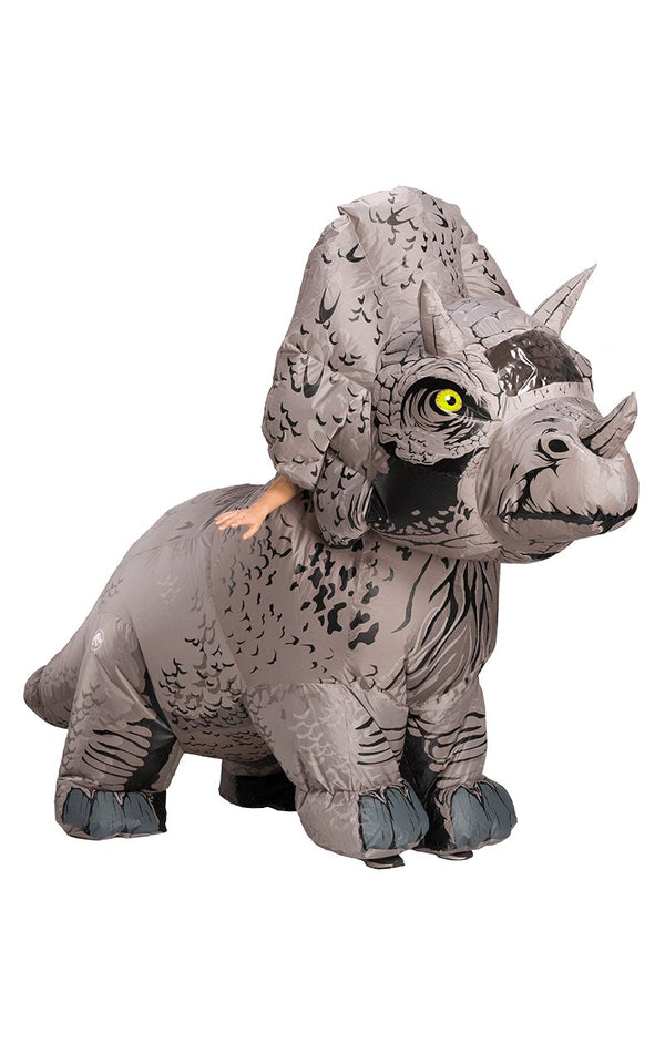 Inflatable Triceratops Dinosaur Costume - Simply Fancy Dress