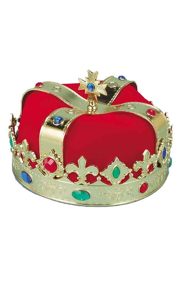 Jewelled Fabric Crown - Simply Fancy Dress