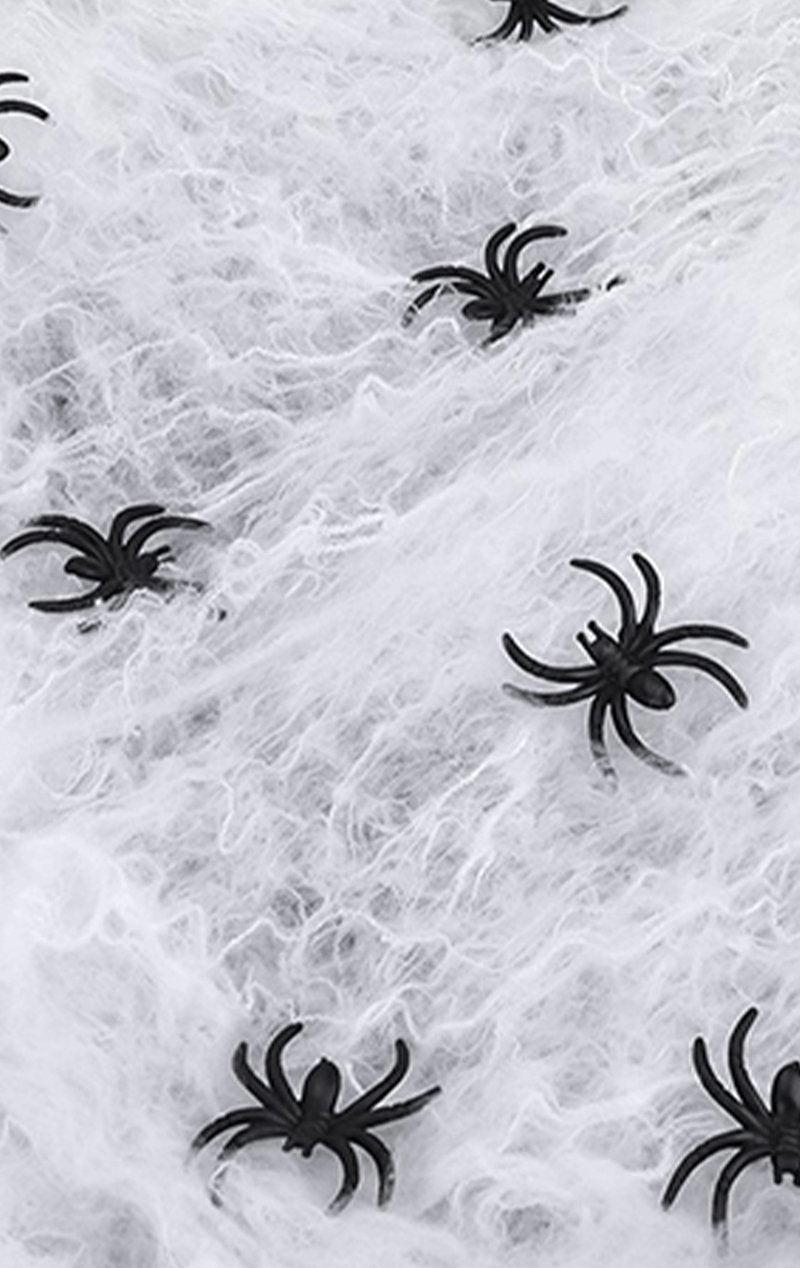 Jumbo White Spider Web - Simply Fancy Dress