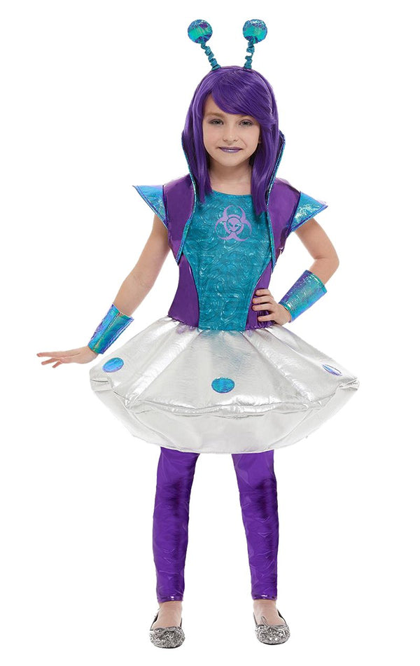 Kids Alien Girl Costume - Simply Fancy Dress