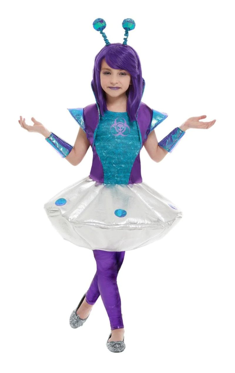 Kids Alien Girl Costume - Simply Fancy Dress