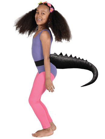 Kids Black Dino Tail - Simply Fancy Dress