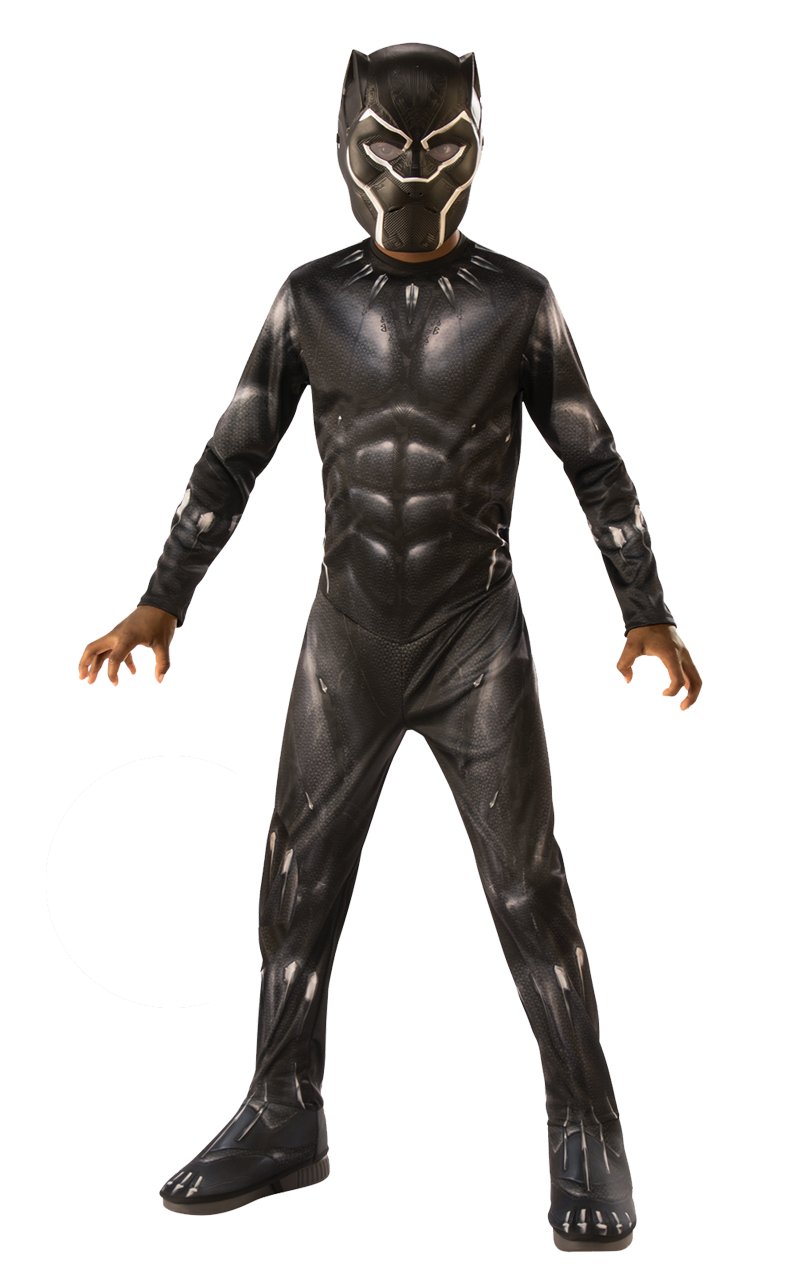 Kids Black Panther Costume - Simply Fancy Dress