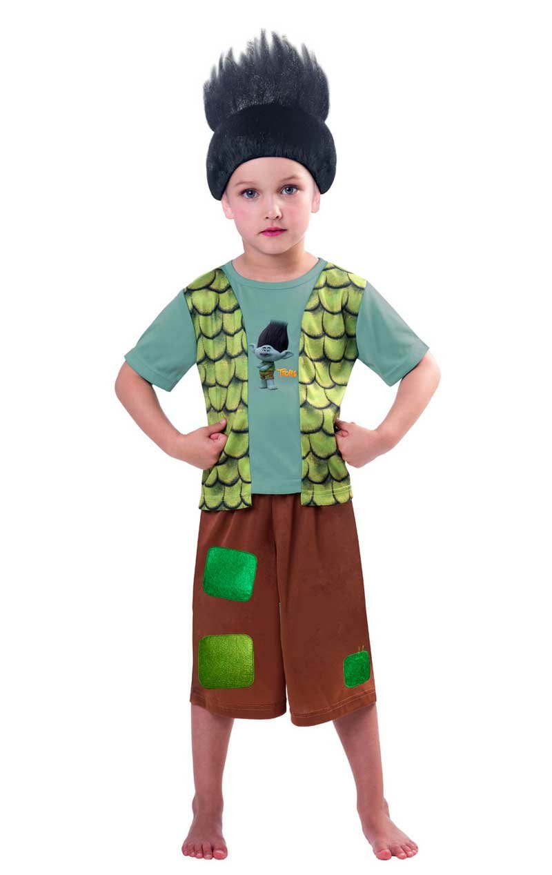 Kids Boys Trolls Branch Costume - Simply Fancy Dress