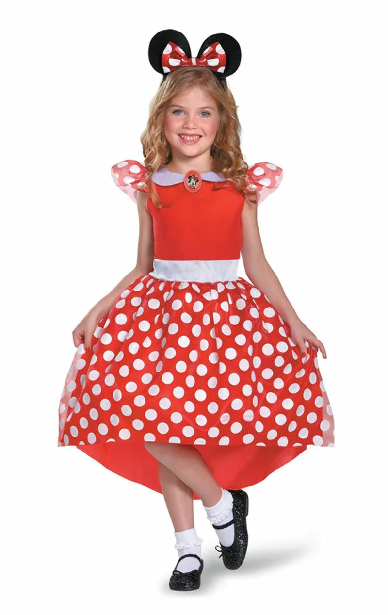 Kids Classic Disney Minnie Mouse Costume - Simply Fancy Dress