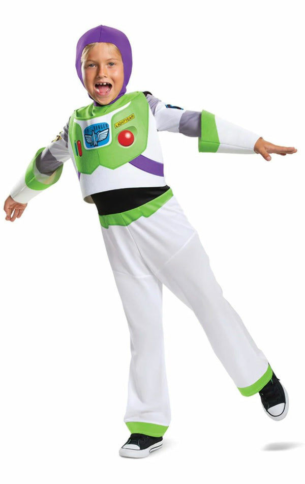 Kids Deluxe Buzz Lightyear Toy Story 4 Costume - Simply Fancy Dress