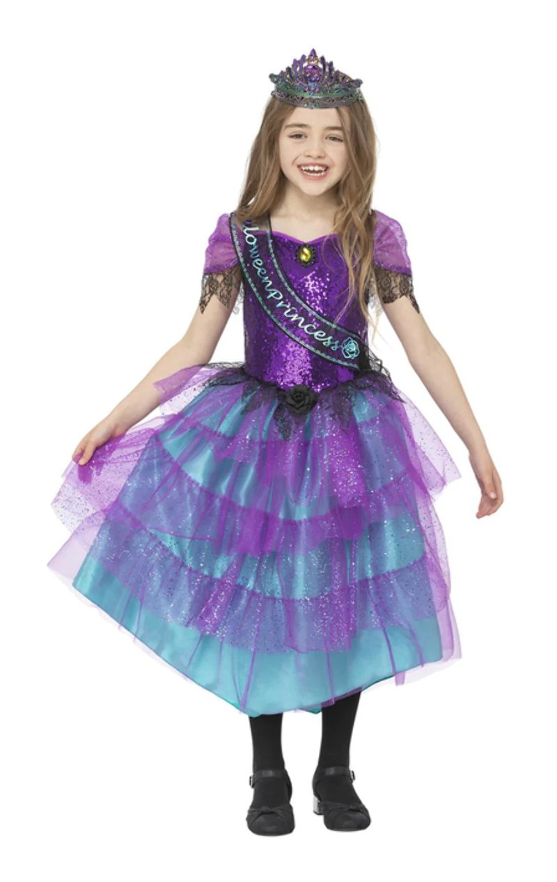 Kids Deluxe Miss Halloween Prom Costume - Simply Fancy Dress