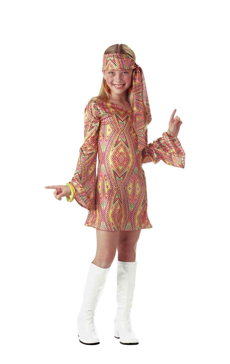 Kids Disco Dolly Costume - Simply Fancy Dress