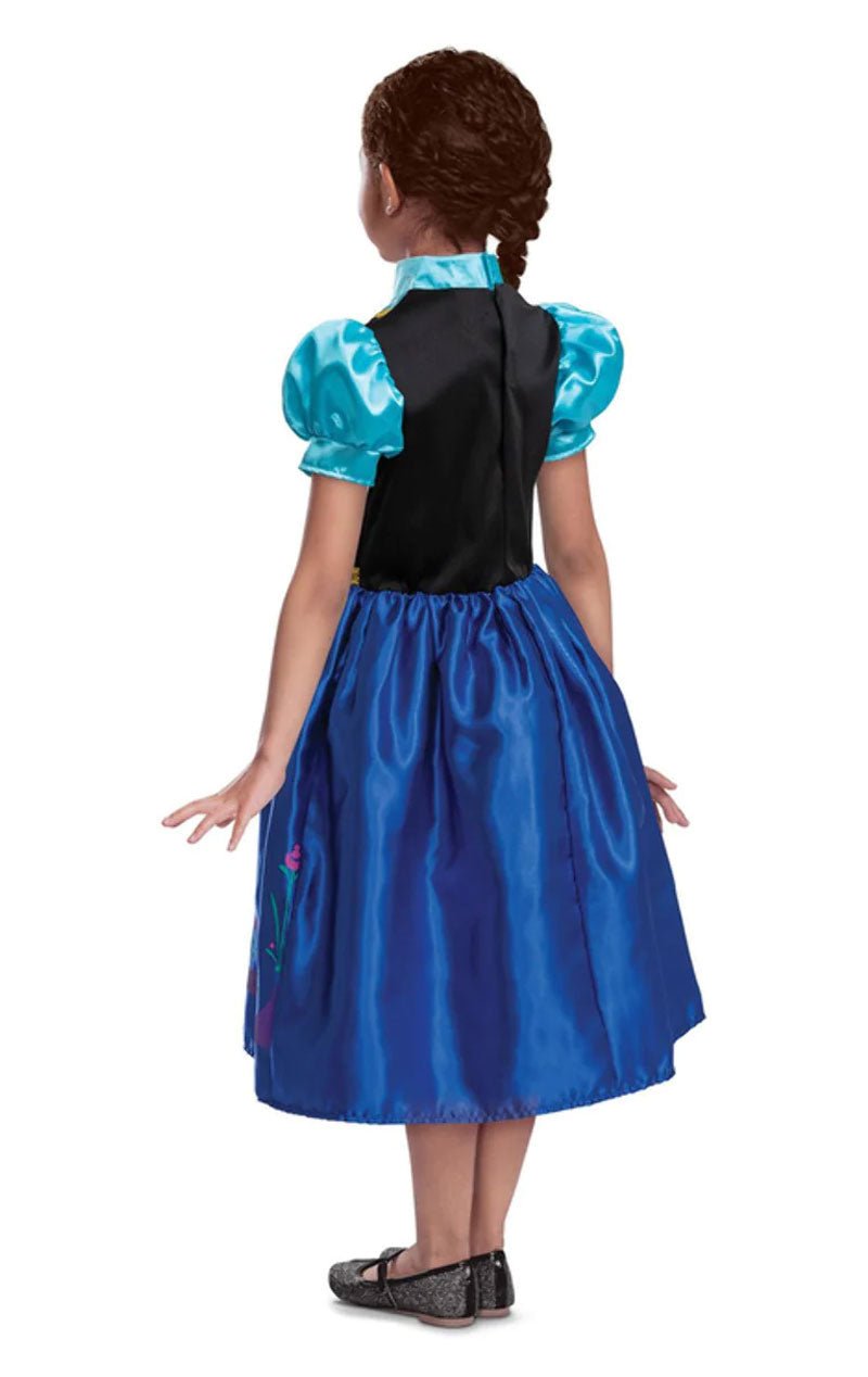Kids Disney Anna Frozen 2 Travelling Costume - Simply Fancy Dress