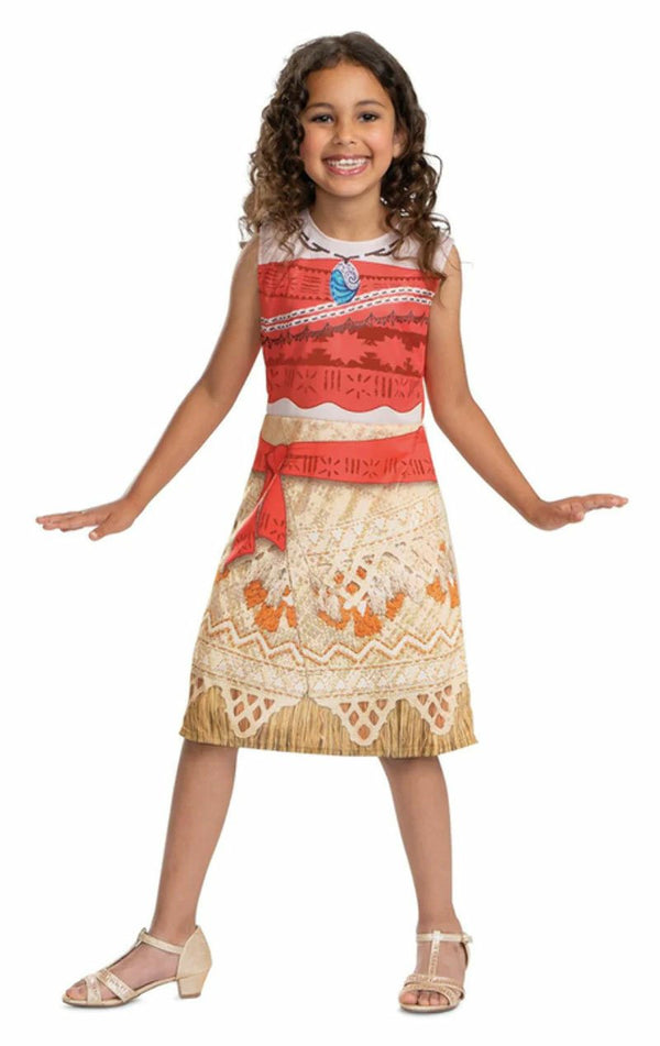 Kids Disney Moana Vaiana Plus Costume - Simply Fancy Dress