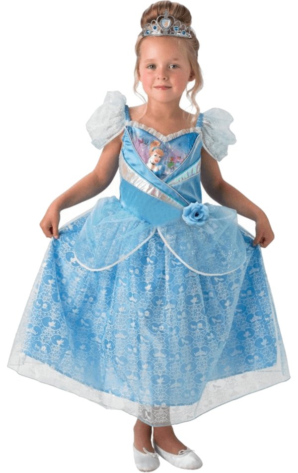Kids Disney Shimmer Cinderella Costume - Simply Fancy Dress