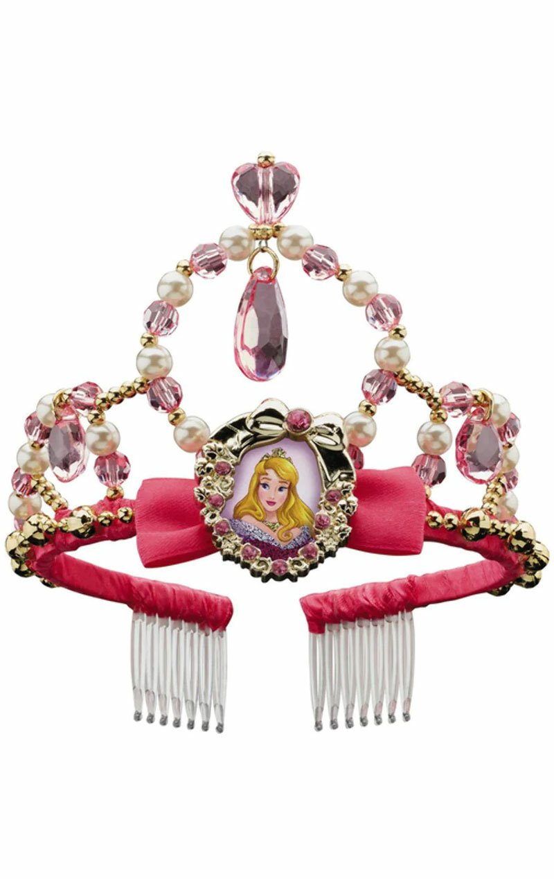 Kids Disney Sleeping Beauty Aurora Tiara Accessory - Simply Fancy Dress