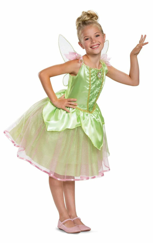 Kids Disney Tinkerbelle Deluxe Costume - Simply Fancy Dress