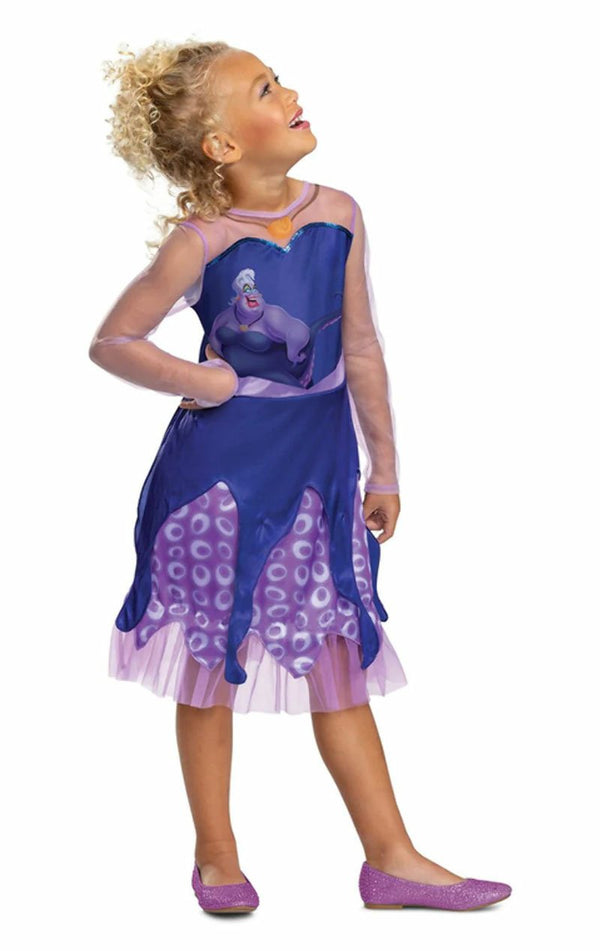 Kids Disney Villains Ursula Classic Costume - Simply Fancy Dress