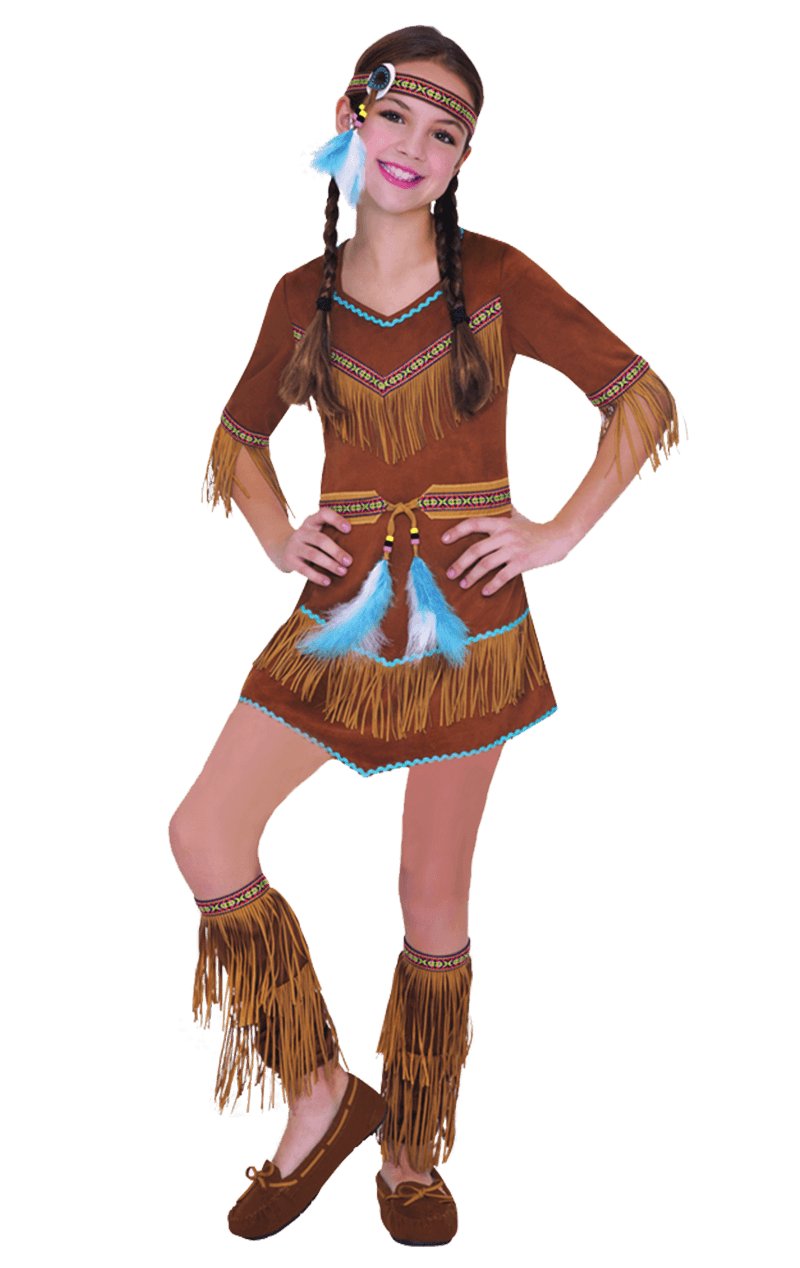 Kids Dream Catcher Red Indian Costume - Simply Fancy Dress