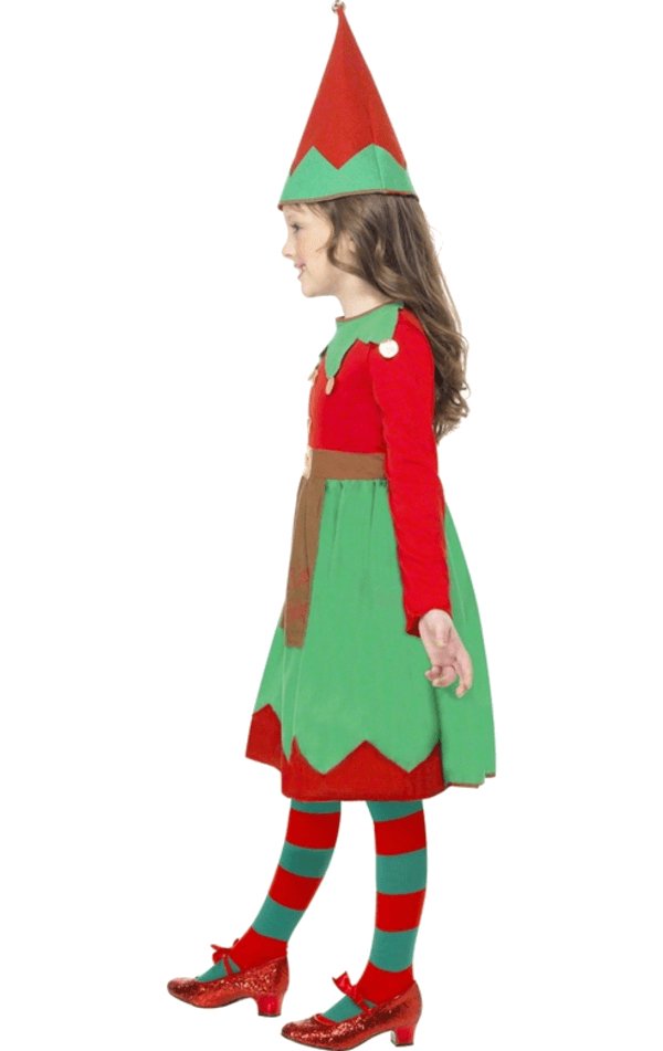 Kids Elf Girl Costume - Simply Fancy Dress