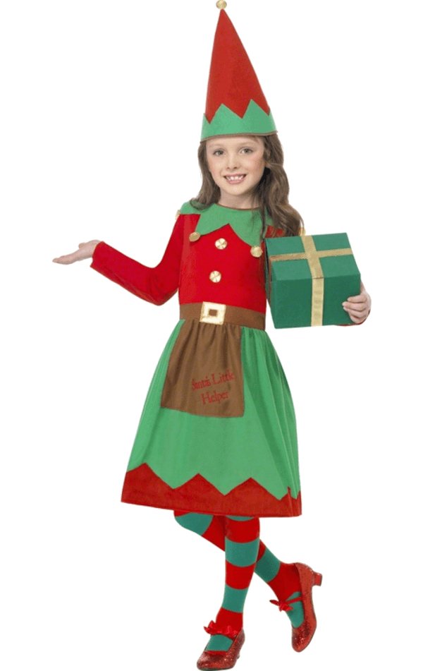 Kids Elf Girl Costume - Simply Fancy Dress