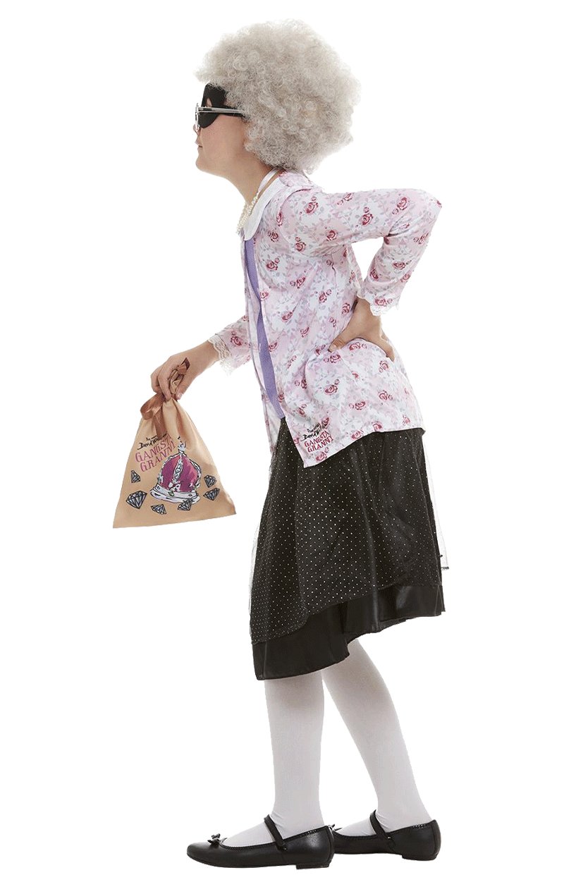 Kids Gangsta Granny Costume - Simply Fancy Dress