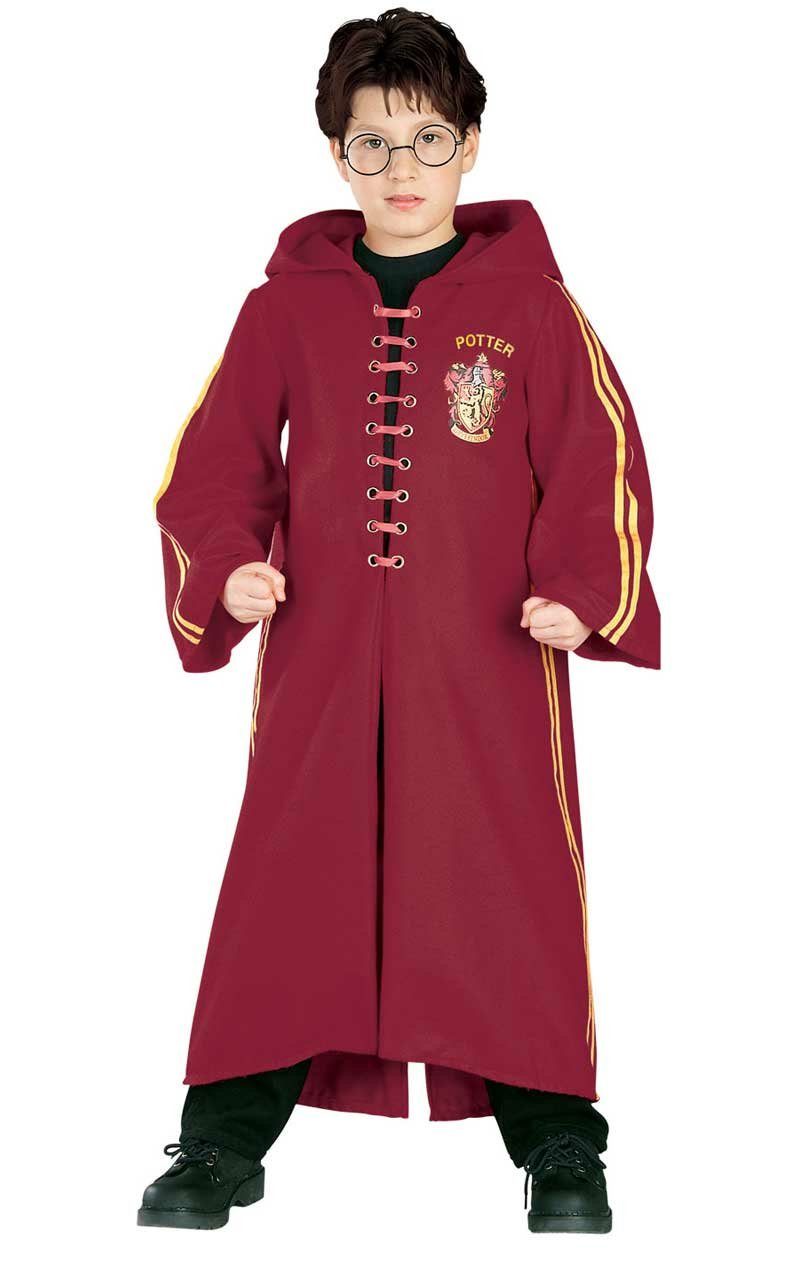 Kids Harry Potter Quidditch Deluxe Robe - Simply Fancy Dress