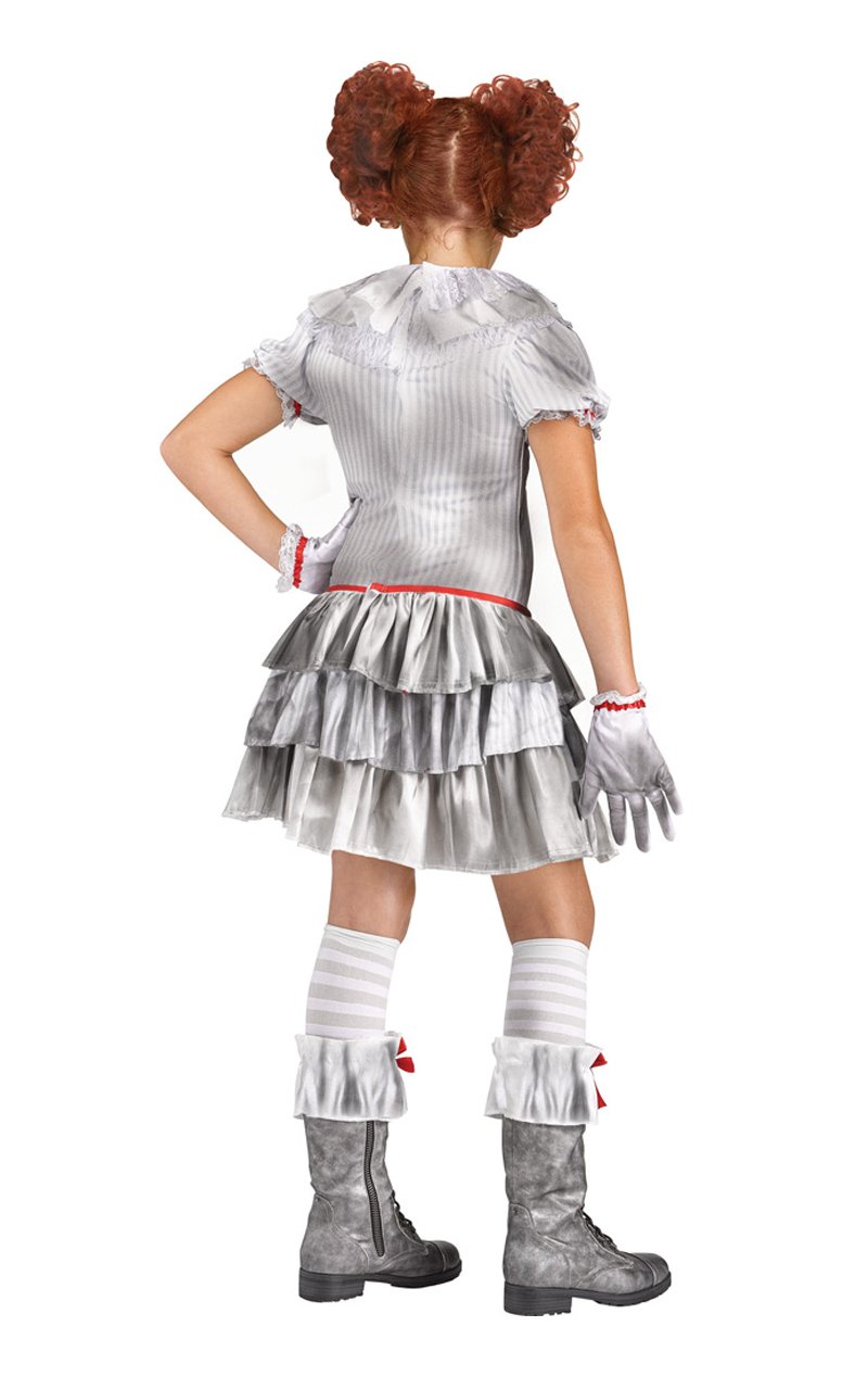 Kids Miss Pennywise Clown Costume - Simply Fancy Dress