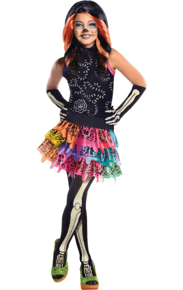 Kids Monster High Skelita Costume - Simply Fancy Dress