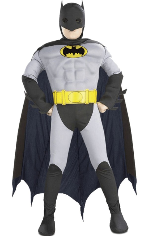 Kids Muscle Chest Batman Costume - Simply Fancy Dress