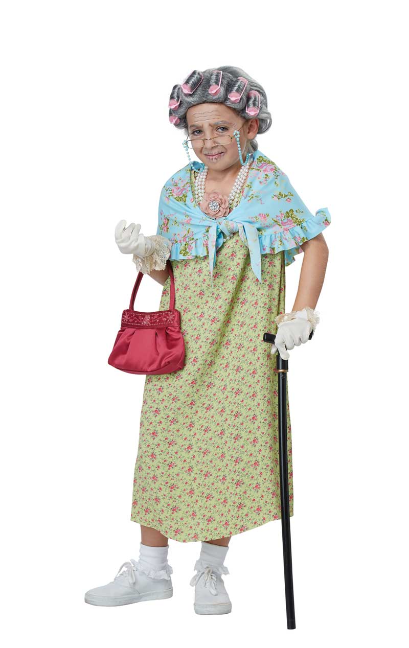 Kids Old Lady Kit - Simply Fancy Dress