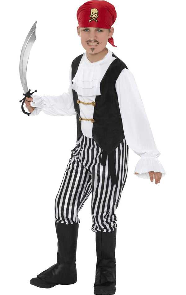 Kids Pirate Boy Costume - Simply Fancy Dress