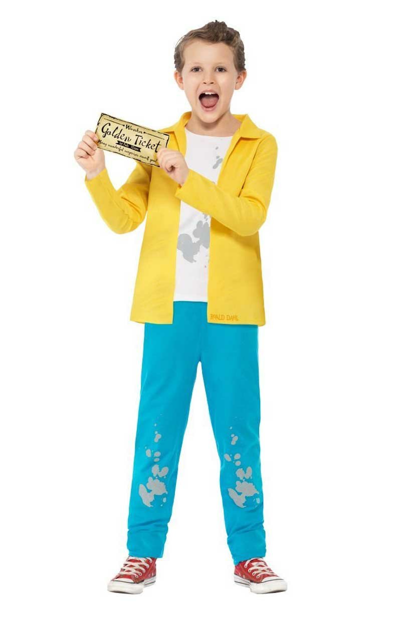 Kids Roald Dahl Charlie Bucket Costume - Simply Fancy Dress