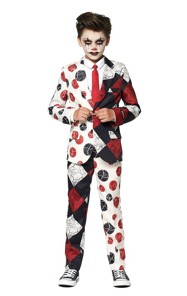 Kids SuitMeister Halloween Vintage Clown Costume - Simply Fancy Dress