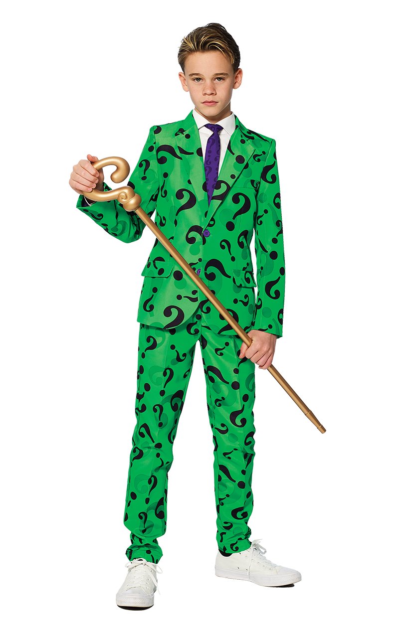 Kids SuitMeister The Riddler Suit - Simply Fancy Dress
