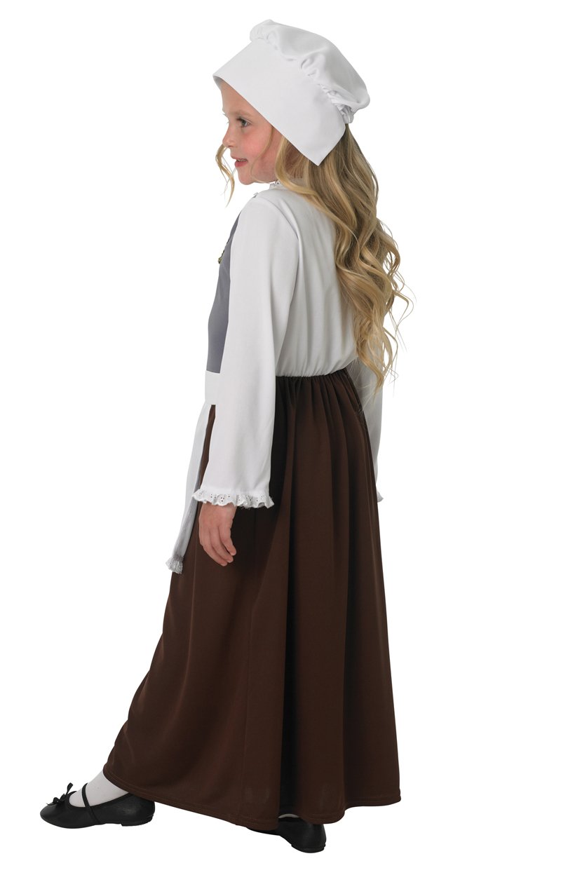 Kids Tudor Girl Costume - Simply Fancy Dress