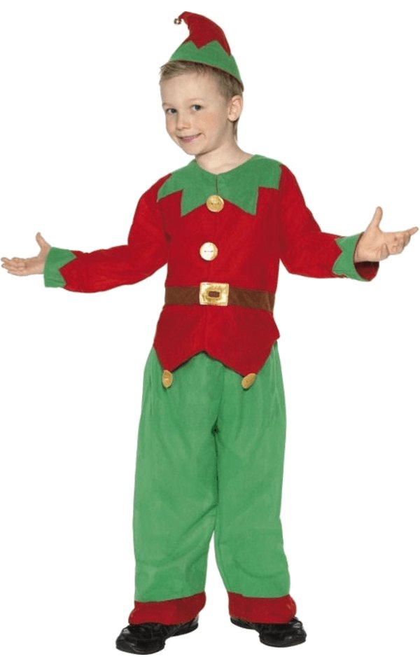 Kids Unisex Elf Costume - Simply Fancy Dress