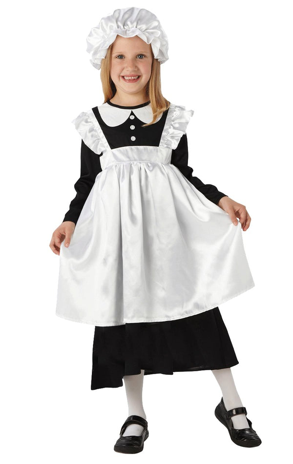 Kids Victorian Maid Costume - Simply Fancy Dress