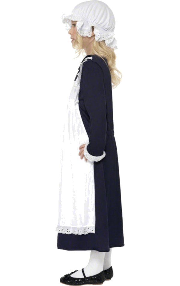 Kids Victorian Poor Girl Maid Costume - Simply Fancy Dress