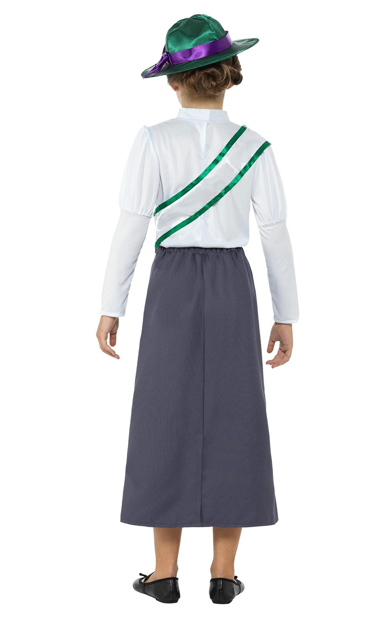 Kids Victorian Suffragette Costume - Simply Fancy Dress