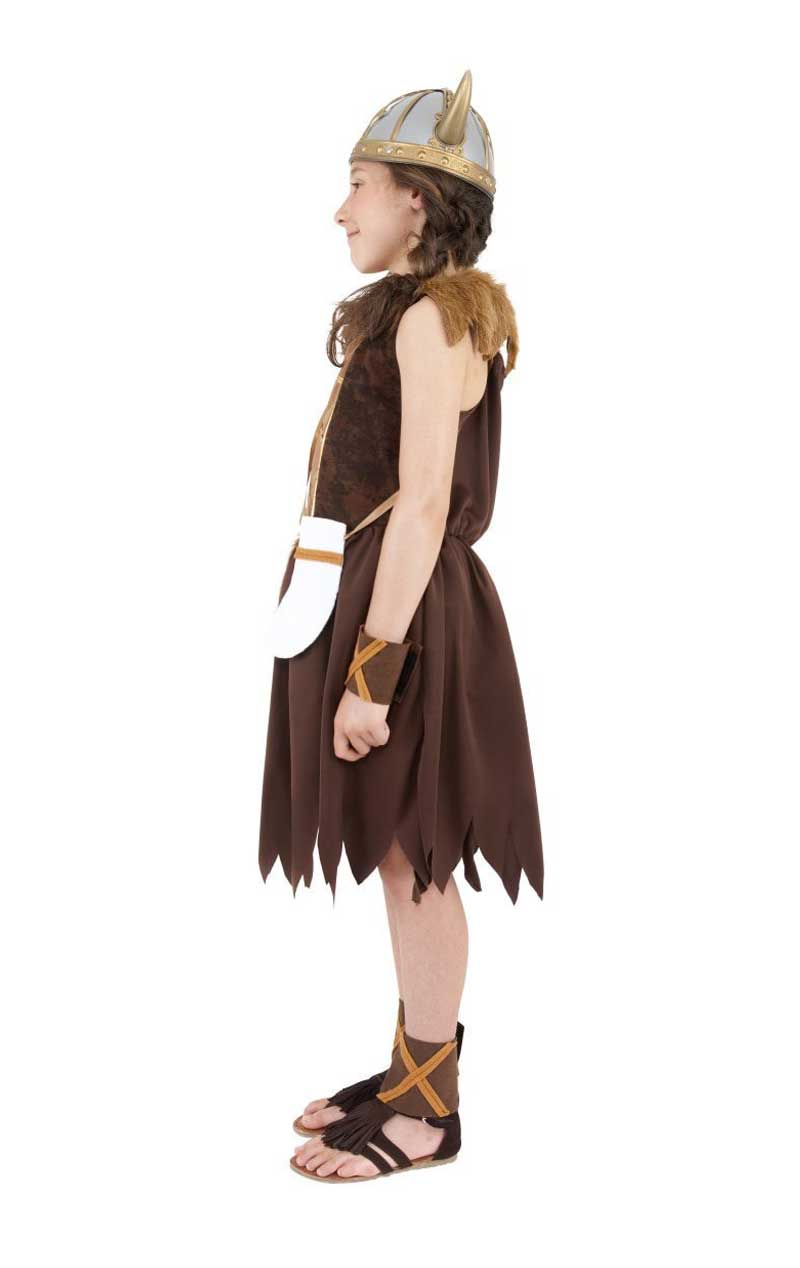 Kids Viking Girl Costume - Simply Fancy Dress