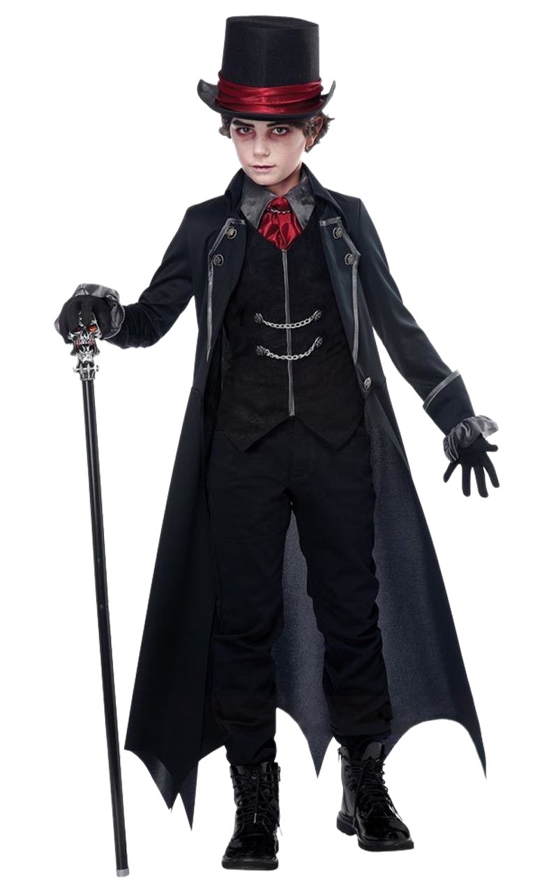 Kids Vintage Vampire Costume - Simply Fancy Dress