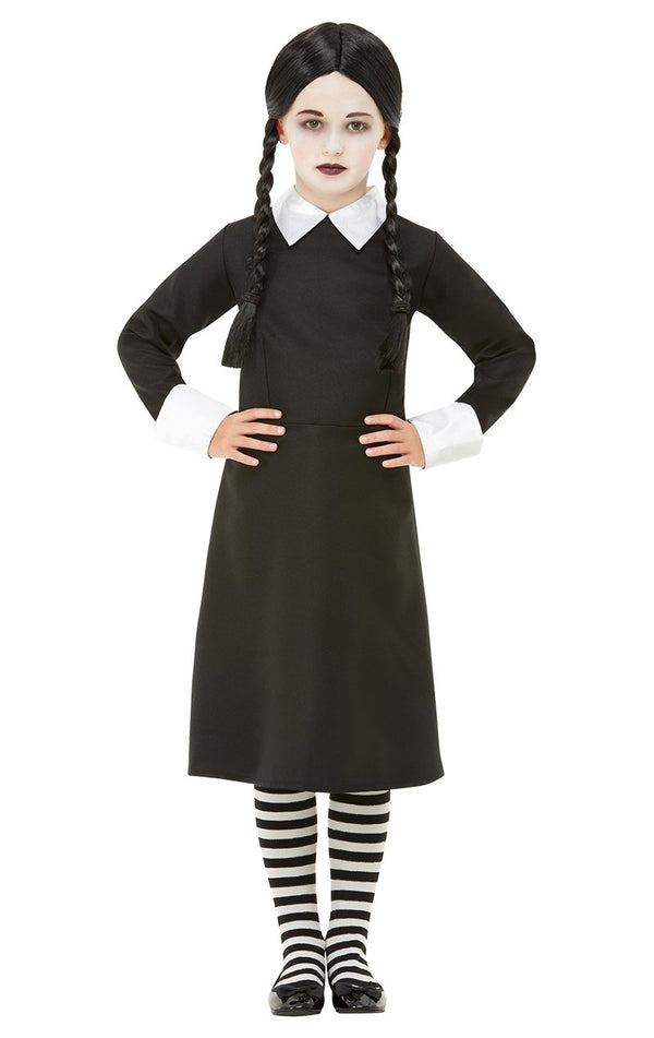 Kids Wednesday Addams Costume - Simply Fancy Dress