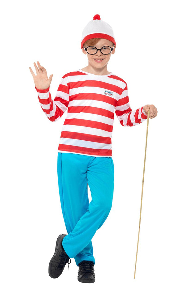 Kids Wheres Wally Costume - Simply Fancy Dress