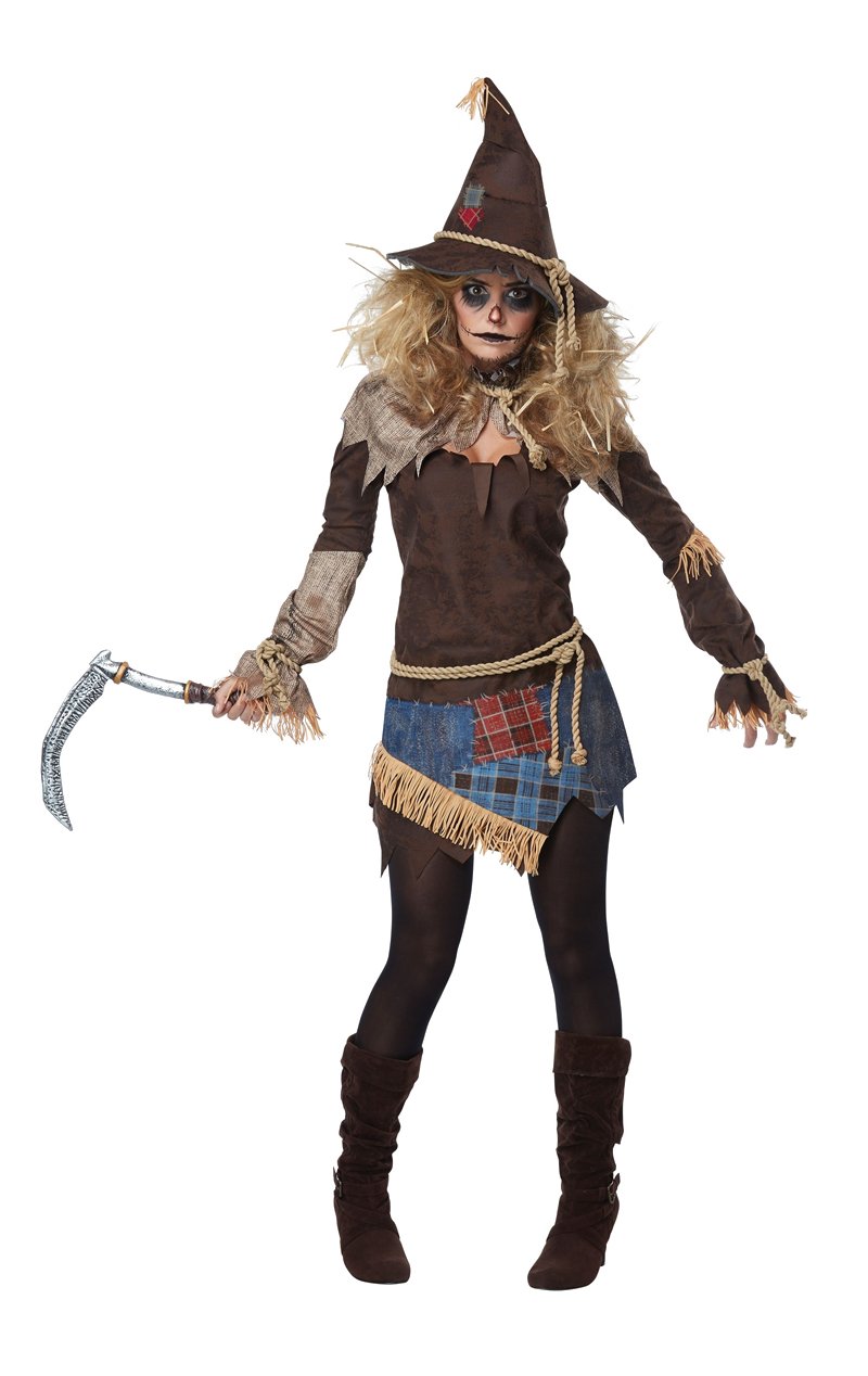 Ladies Creepy Scarecrow - Simply Fancy Dress