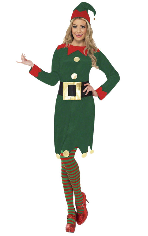 Ladies Elf Costume - Simply Fancy Dress