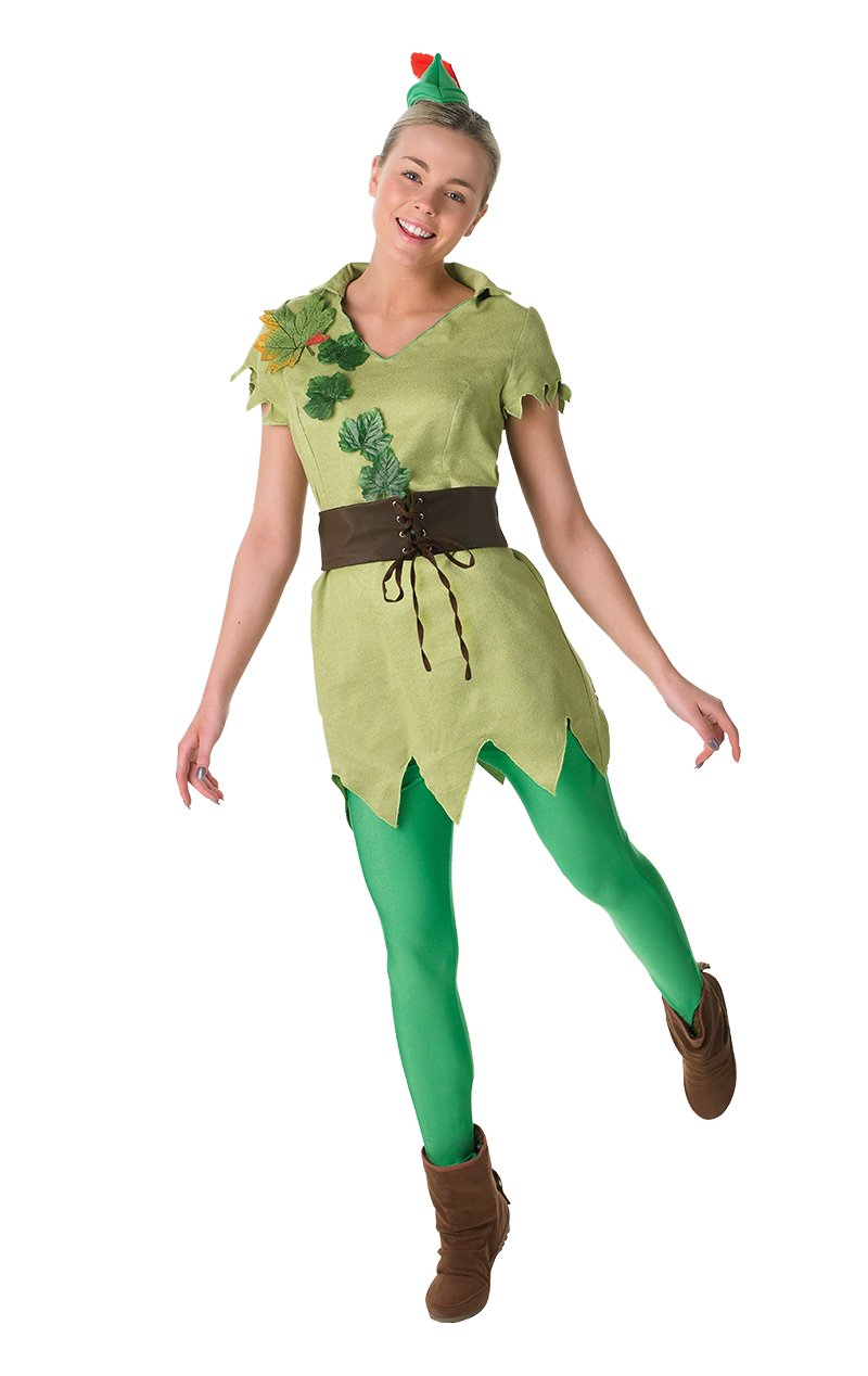 Ladies Peter Pan Costume - Simply Fancy Dress