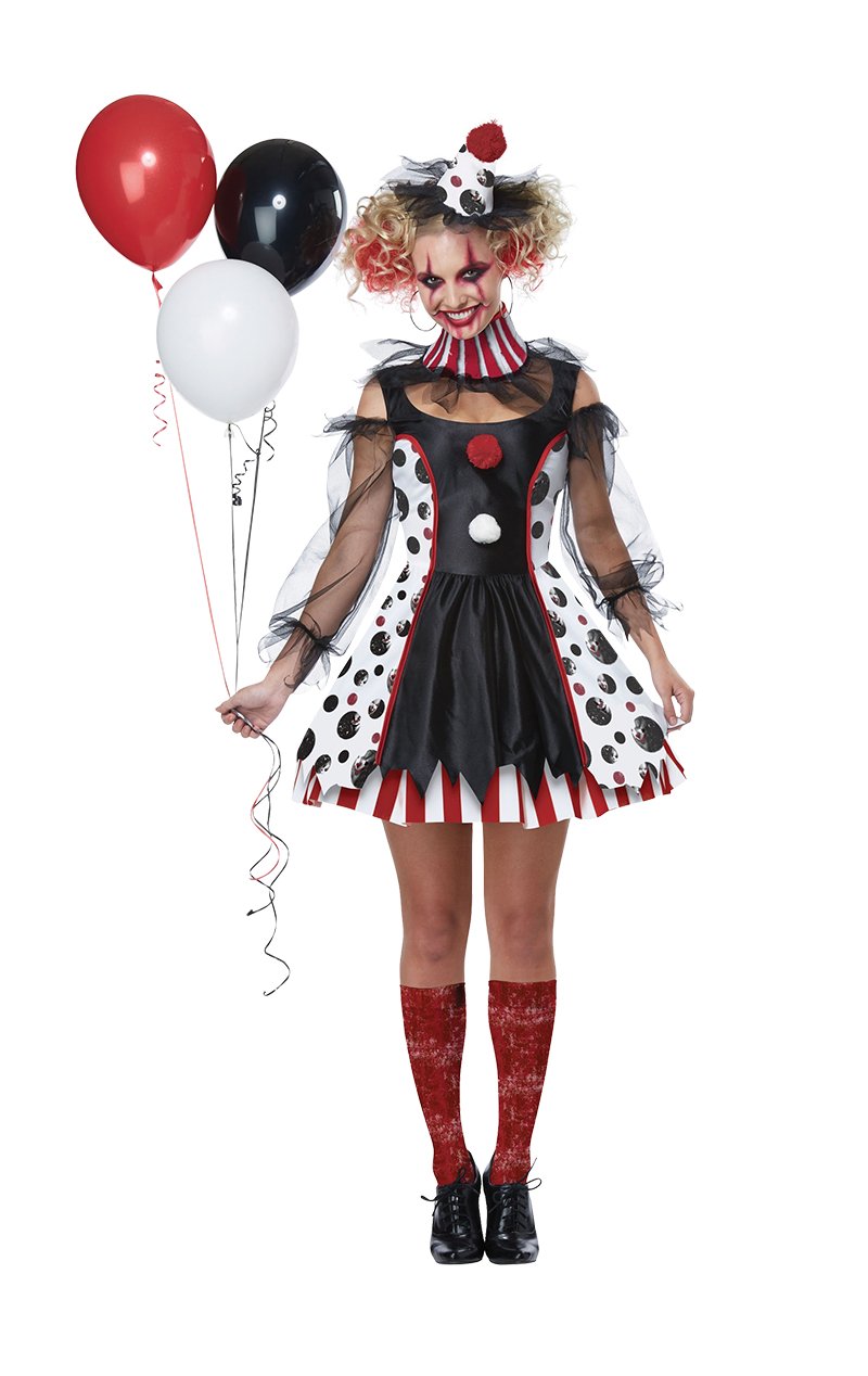 Ladies Twisted Clown - Simply Fancy Dress