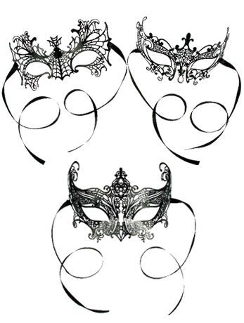 Laser Cut Mask Large - Simply Fancy Dress
